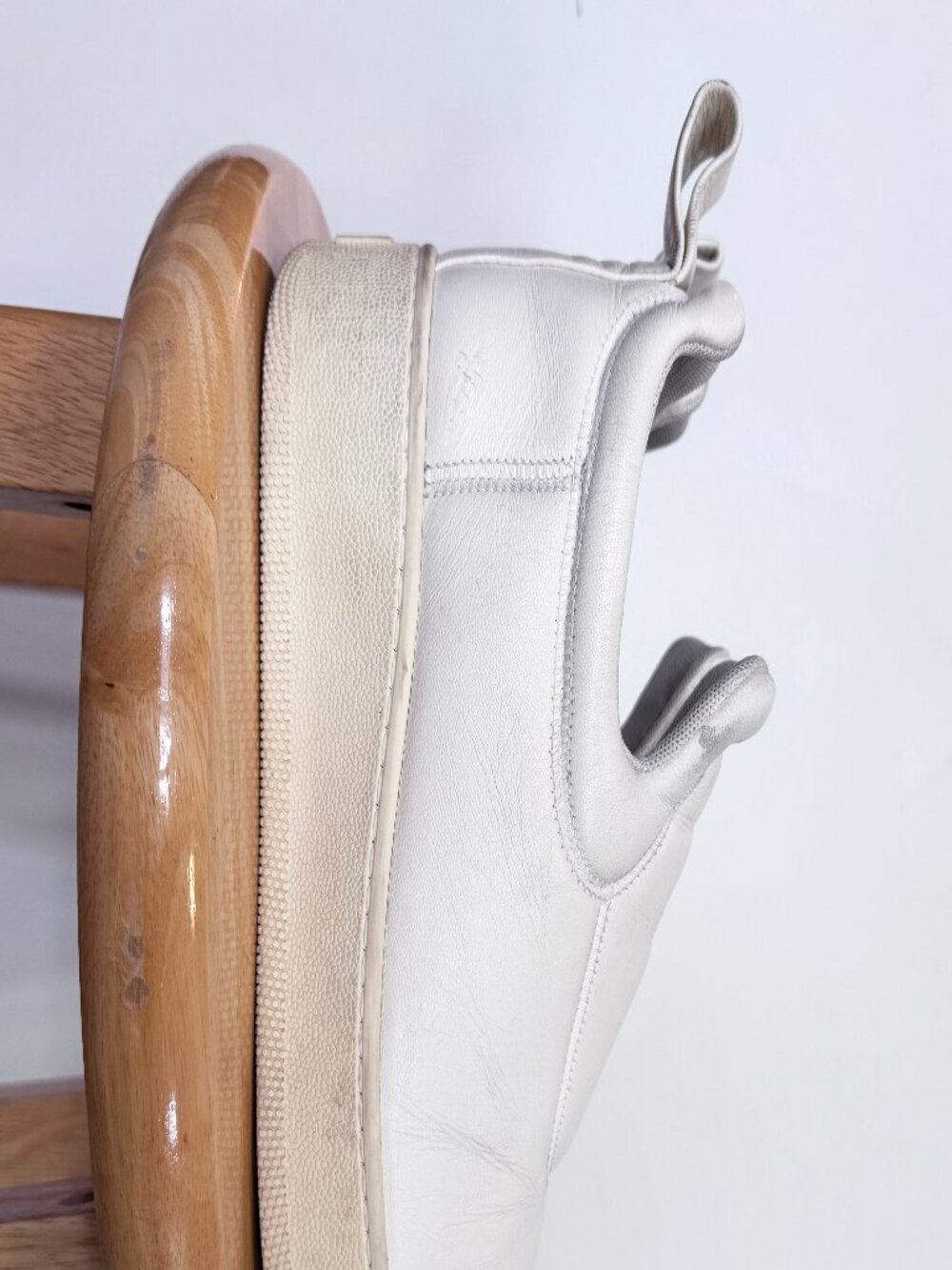 Celine Phoebe Philo White Leather Platform Slip-On Sneakers EU 40 - Picture 8 of 13